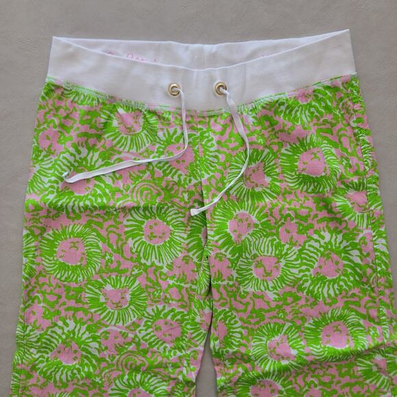 Lilly Pulitzer Women's The Beach Pant Sunnyside Lion Wide-Leg Size XL - Picture 3 of 13